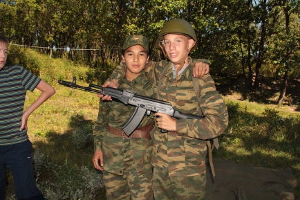 Военно - спортивное мероприятие "Зарница"