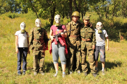 Военно - спортивное мероприятие "Зарница"