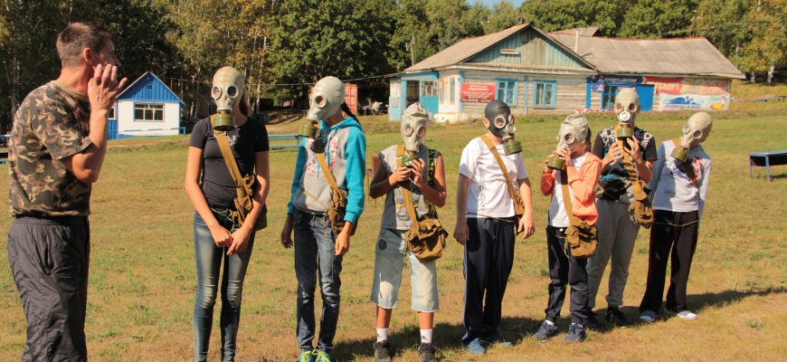 Лагерь дневного пребывания в лесу - Военно-патриотическая смена