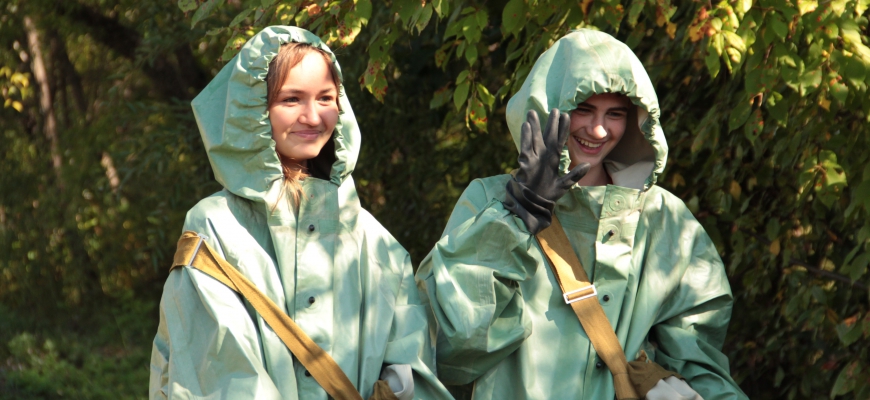 Лагерь дневного пребывания в лесу - Военно-патриотическая смена