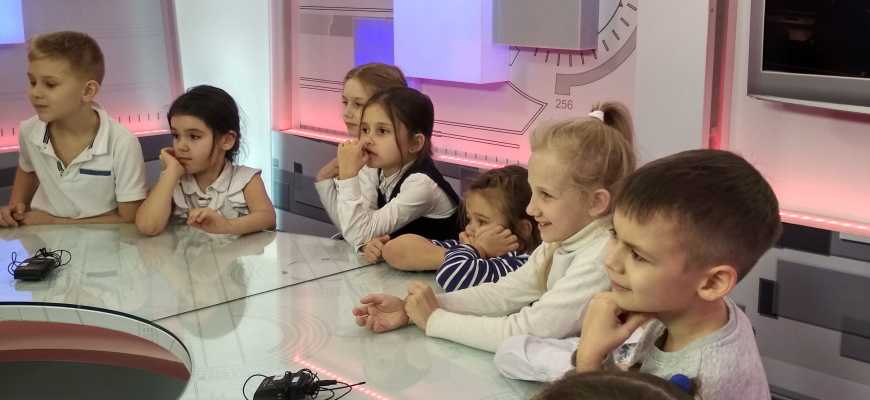 Экскурсия на телевиденье, телеканал 1й областной.