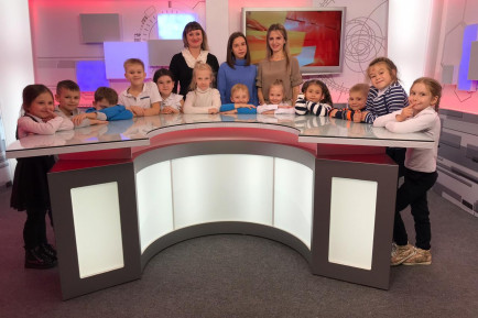 Экскурсия на телевиденье, телеканал 1й областной.