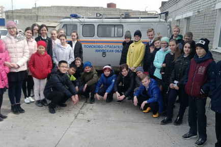 Экскурсия "Они первыми приходят на помощь ...."