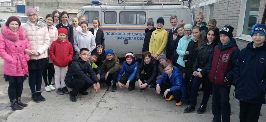 Экскурсия "Они первыми приходят на помощь ...."