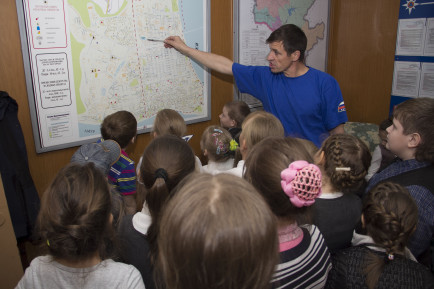 Экскурсия "Они первыми приходят на помощь ...."