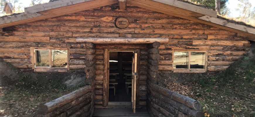 Экскурсия на базу партизанского отряда