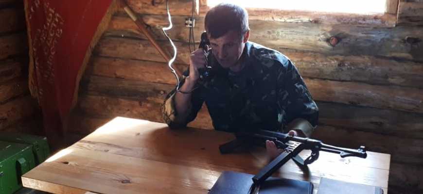 Экскурсия на базу партизанского отряда