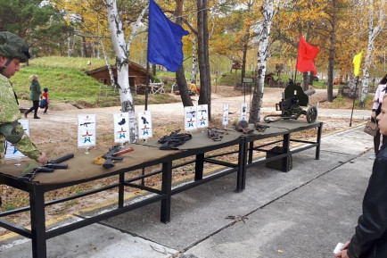 Экскурсия на базу партизанского отряда