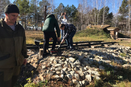 Экскурсия на базу партизанского отряда