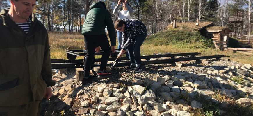Экскурсия на базу партизанского отряда