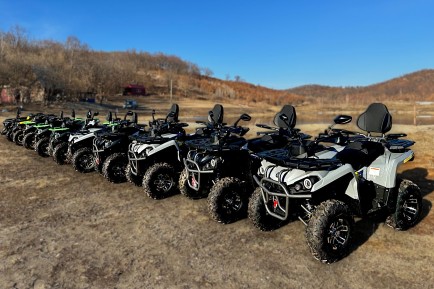 Корпоратив на квадроциклах в Благовещенске