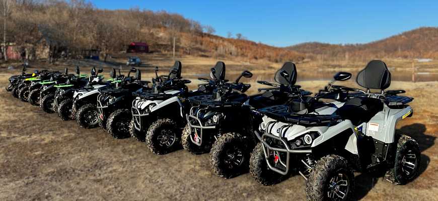 Корпоратив на квадроциклах в Благовещенске