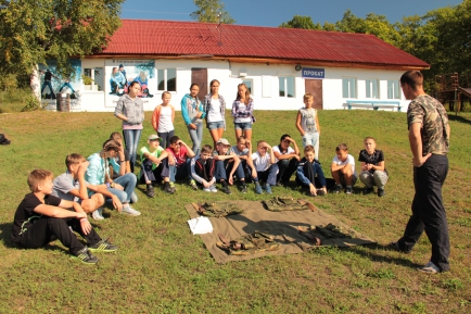 Военно - спортивное мероприятие "Зарница"