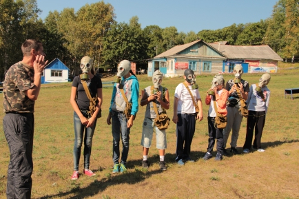 Военно - спортивное мероприятие "Зарница"