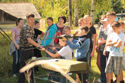 Военно - спортивное мероприятие "Зарница"