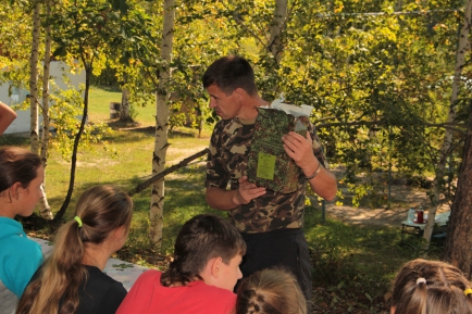 Военно - спортивное мероприятие "Зарница"